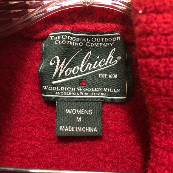 Woolrich Women's Size M Ruby Shawl Collar One Button Closure Wool Sweater Vest - Picture 10 of 13